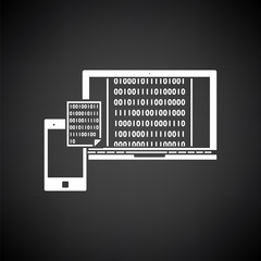 Exchanging Data Icon