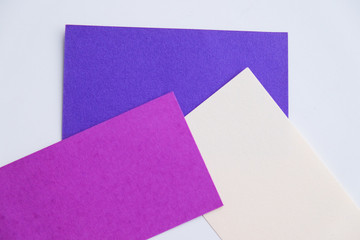 Purple, pink and white design paper