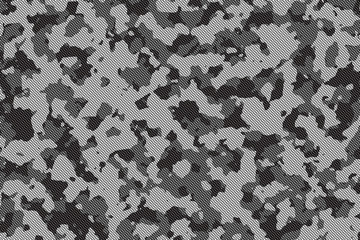 black and white camouflage pattern blackground.