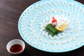 ふぐ刺し