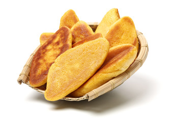 Chinese Cake on white background 