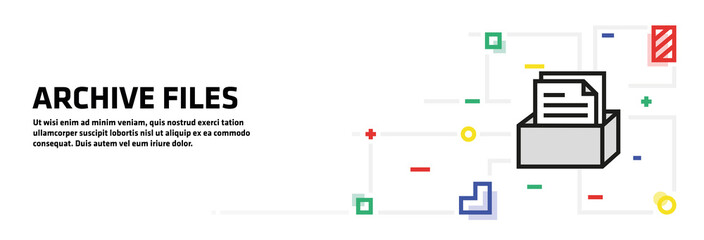 Archive Files Banner Concept