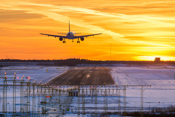 Sunset landing