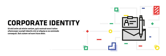 Corporate Identity Banner Concept
