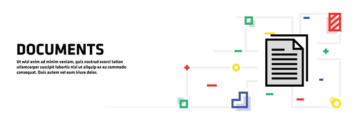 Documents Banner Concept