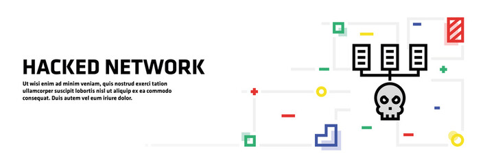 Hacked Network Banner Concept