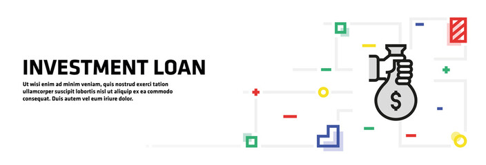 Investment Loan Banner Concept