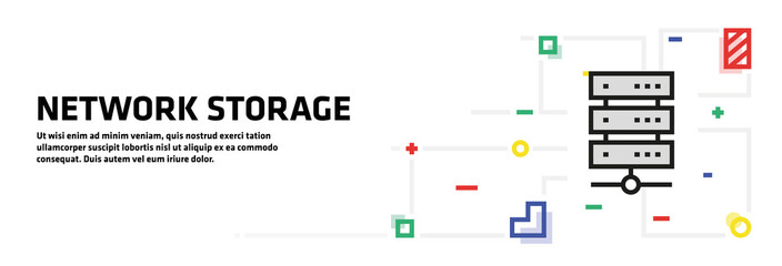 Network Storage Banner Concept