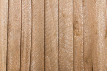 panel of wooden slats