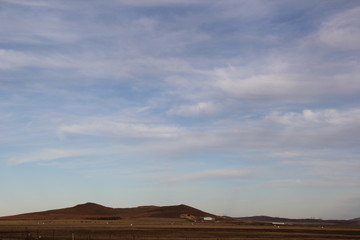 Obraz premium desert and blue sky