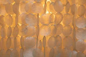 chandelier glow white circle