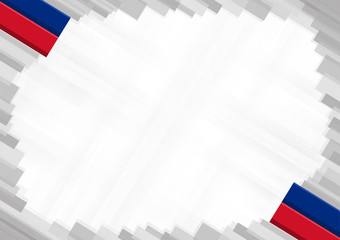 Border made with Liechtenstein national colors