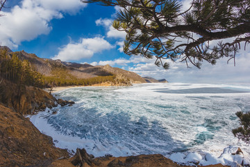 lake in the mountains