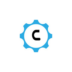 Obraz premium Initial Letter C Logo Template Vector Design