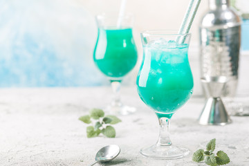 Cocktail Blue Hawaii