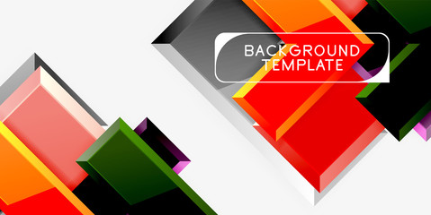 Abstract arrows composition background