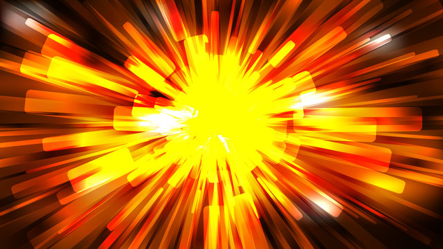 red orange burst background