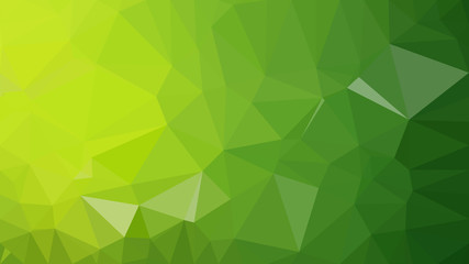 Plakat Green Polygonal Background Template