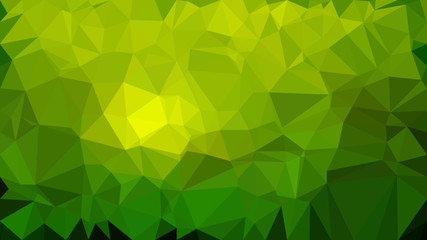 Fototapeta na wymiar Green Polygonal Background Design