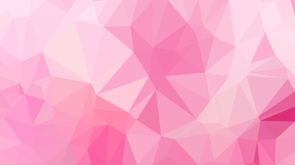 Abstract Pastel Pink Polygon Background Template Design - obrazy, fototapety, plakaty