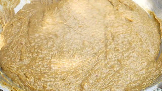 Food video Preserved Durian is adding value to durian The production of durian is a method of preservation of durian, an important durian production located in the eastern and southern of thailand.