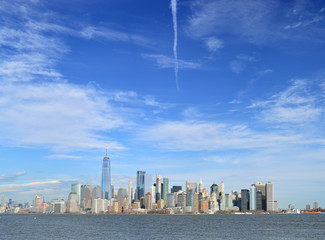 Fototapeta premium View of Lower Manhattan.