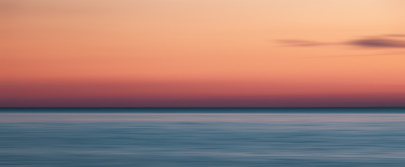 Naklejka na ściany i meble blurred sea landscape