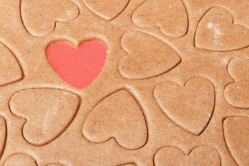 Obraz premium Cookies for Valentines Day
