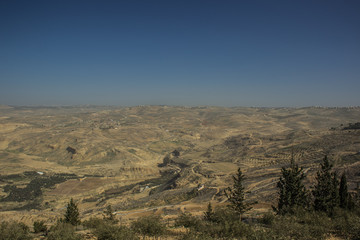 Jordanian desert aerial scenery landscape photography 