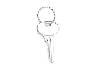 House key isolated on white background