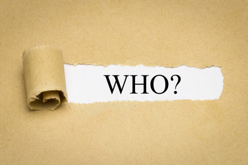 Who?