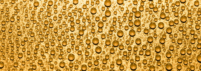 water drops on glass