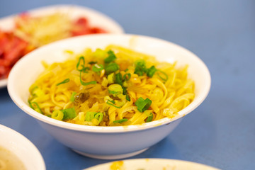 Taiwanese snacks, delicious dry noodles, delicious and healthy