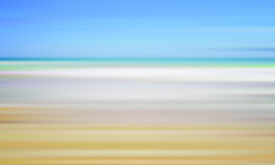 Summer light blue sea background. Blurred ocean and sky for print design.