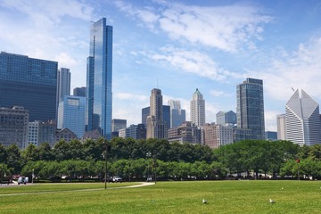 Obraz premium Chicago Grant Park