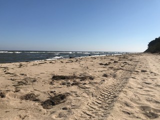 Obraz premium beach and sea Rügen Coastline