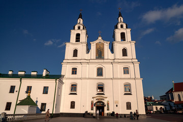 Orthodox Holy spirit Cathedral in Minsk