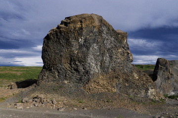 View Canyon Asbyrgi in Iceland