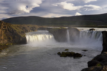 Godafoss waterfall in Iceland