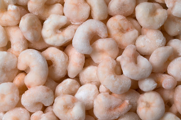 Frozen red pud shrimps
