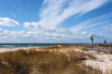 Düne Strand Hel Promenade