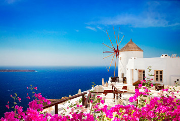 windmill of Oia, Santorini