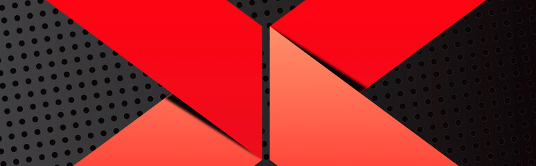 Abstract web tech headers design