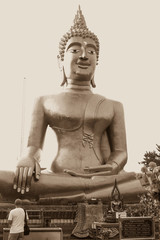 big Buddha in Thailand in Pattaya