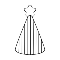party hat decorative icon