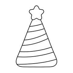 party hat decorative icon