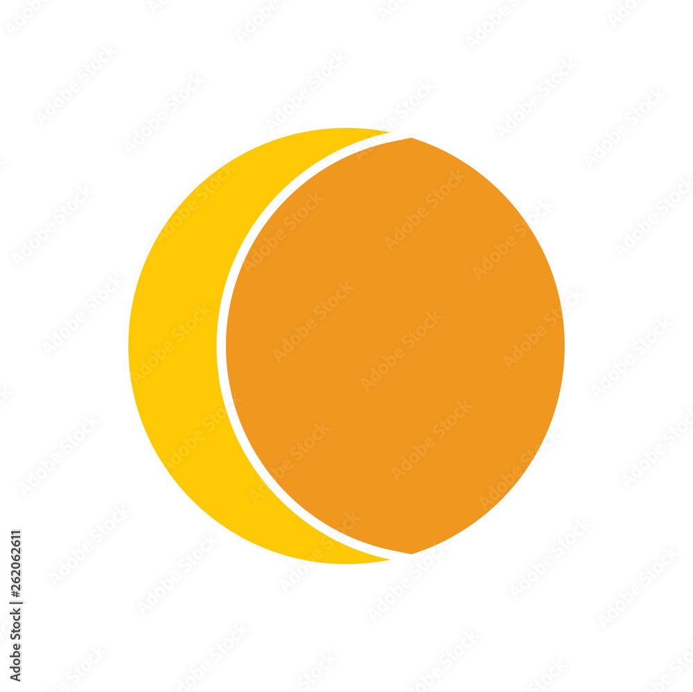 Poster sun icon on background for graphic and web design. simple vector sign. internet concept symbol for w