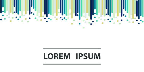 Colorful background with Different color lines. Pattern design for banner, poster, flyer, card, cover, brochure