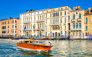 Fototapeten Kanal in Venedig - Italien © fottoo