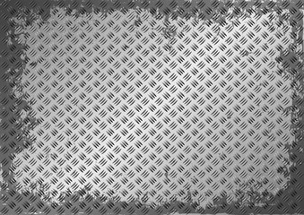 Grunge textured metal sheet